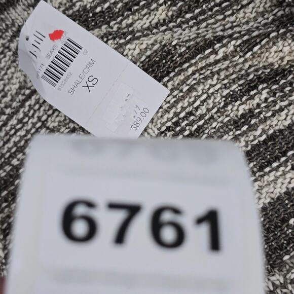 NWT Pure Jill Women’s‎ Open Front Cardigan Sweater XS Shale Cream 6761 - Picture 9 of 9